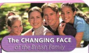 the changing face of the british family