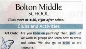 Bolton Middle school